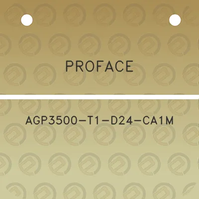 proface-agp3500-t1-d24-ca1m