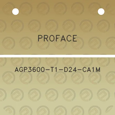 proface-agp3600-t1-d24-ca1m