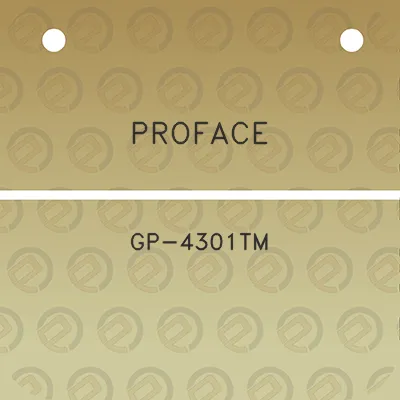 proface-gp-4301tm