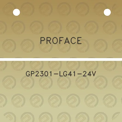 proface-gp2301-lg41-24v