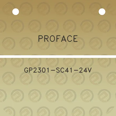 proface-gp2301-sc41-24v