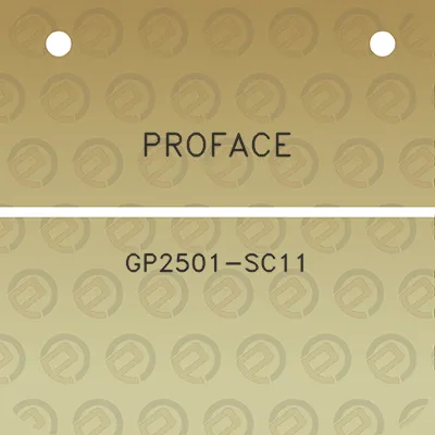 proface-gp2501-sc11