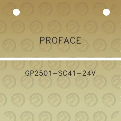 proface-gp2501-sc41-24v