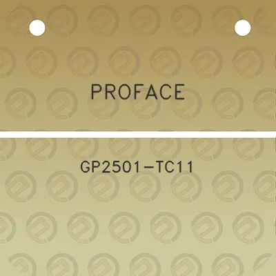 proface-gp2501-tc11