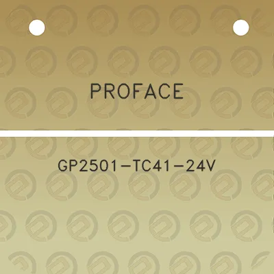 proface-gp2501-tc41-24v