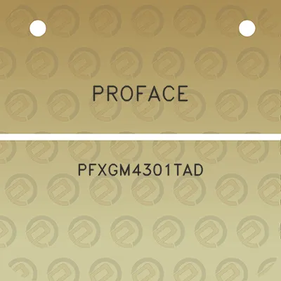 proface-pfxgm4301tad