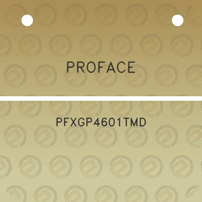 proface-pfxgp4601tmd