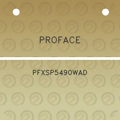 proface-pfxsp5490wad