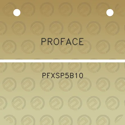 proface-pfxsp5b10