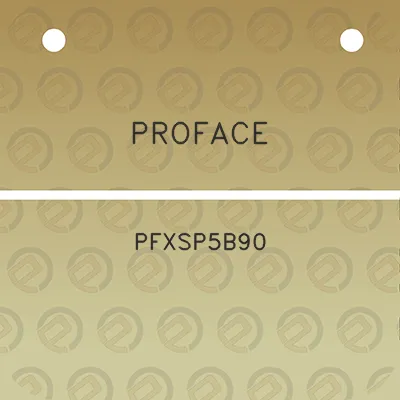 proface-pfxsp5b90