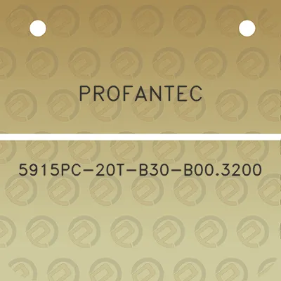 profantec-5915pc-20t-b30-b003200