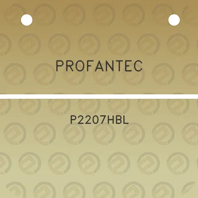 profantec-p2207hbl