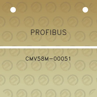 profibus-cmv58m-00051