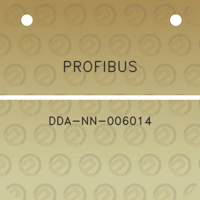 profibus-dda-nn-006014