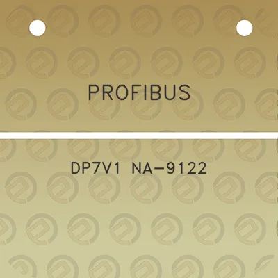 profibus-dp7v1-na-9122