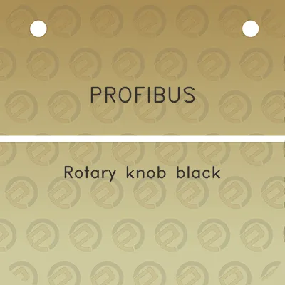 profibus-rotary-knob-black