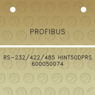 profibus-rs-232422485-hint50dprs-600050074