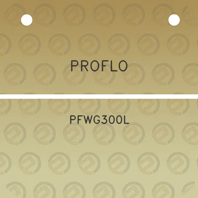 proflo-pfwg300l