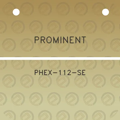 prominent-phex-112-se