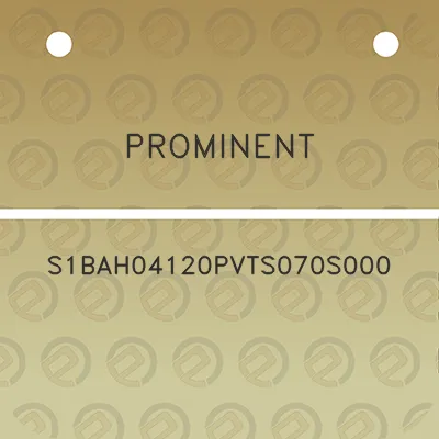 prominent-s1bah04120pvts070s000