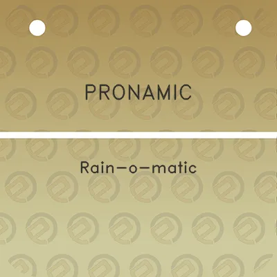 pronamic-rain-o-matic