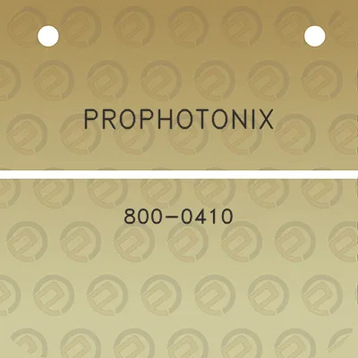 prophotonix-800-0410