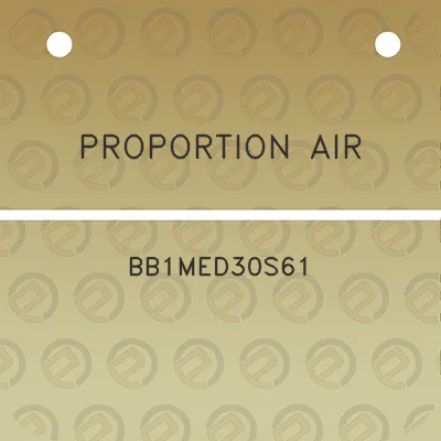 proportion-air-bb1med30s61