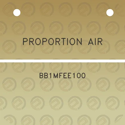 proportion-air-bb1mfee100