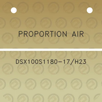 proportion-air-dsx100s1180-17h23