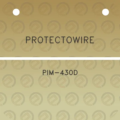 protectowire-pim-430d