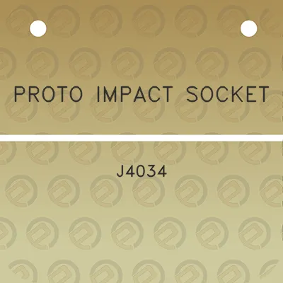 proto-impact-socket-j4034