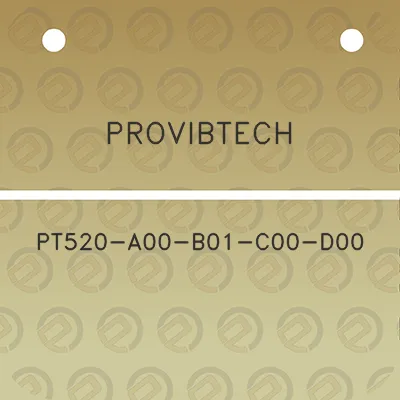 provibtech-pt520-a00-b01-c00-d00