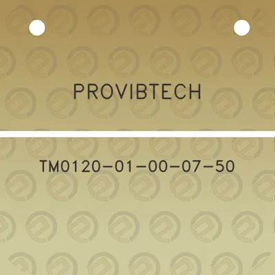 provibtech-tm0120-01-00-07-50