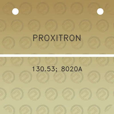 proxitron-13053-8020a