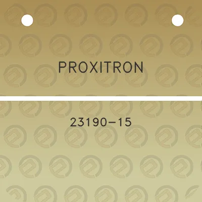 proxitron-23190-15