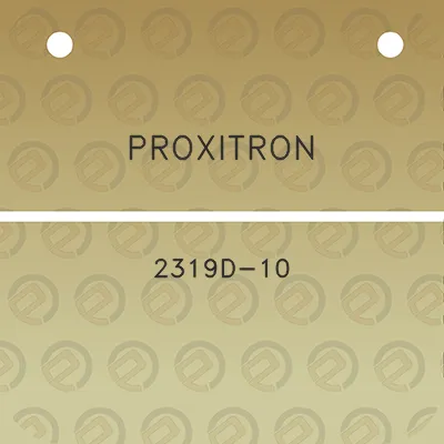 proxitron-2319d-10