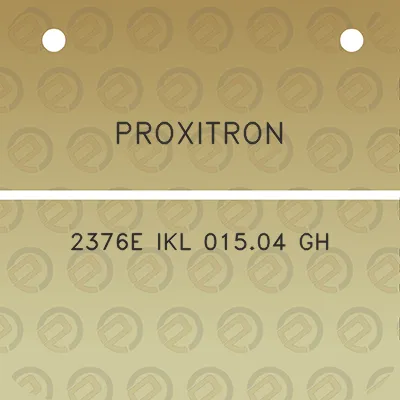 proxitron-2376e-ikl-01504-gh