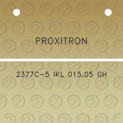 proxitron-2377c-5-ikl-01505-gh