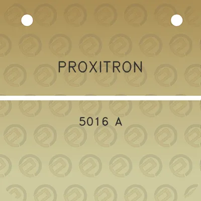 proxitron-5016-a