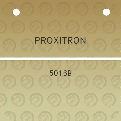 proxitron-5016b