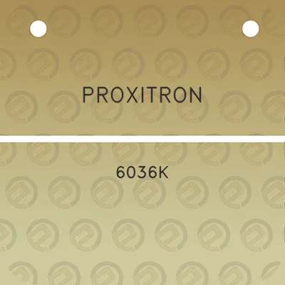 proxitron-6036k