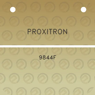 proxitron-9844f