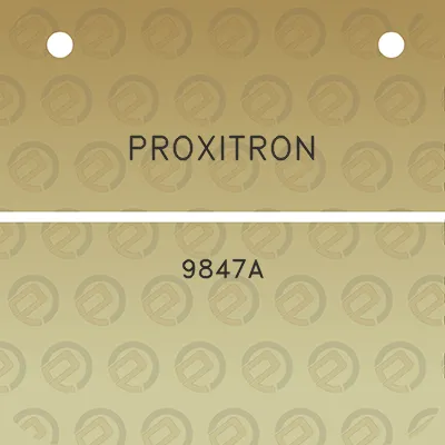 proxitron-9847a