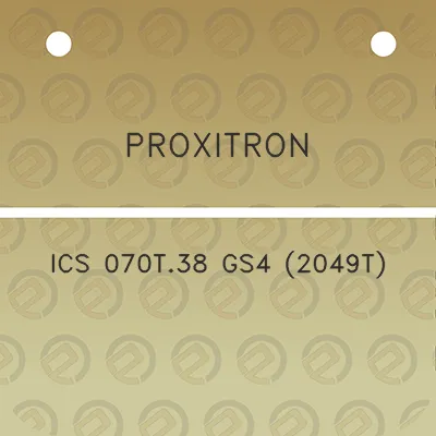 proxitron-ics-070t38-gs4-2049t