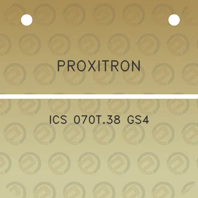 proxitron-ics-070t38-gs4