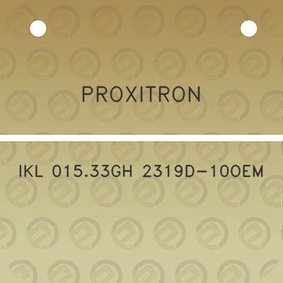 proxitron-ikl-01533gh-2319d-10oem