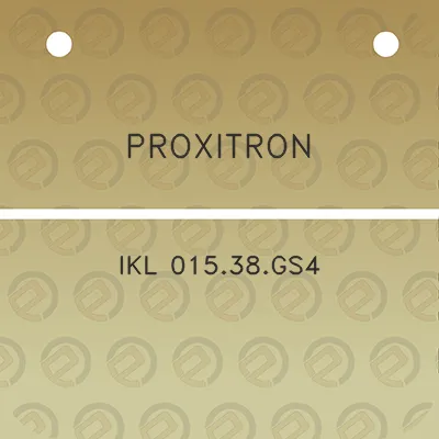 proxitron-ikl-01538gs4