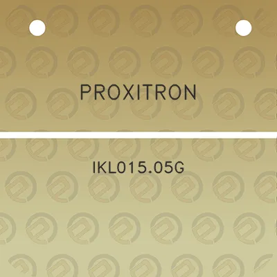 proxitron-ikl01505g