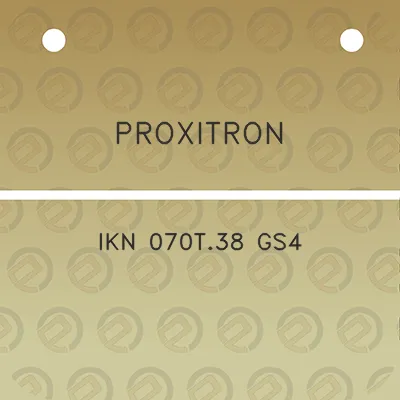 proxitron-ikn-070t38-gs4