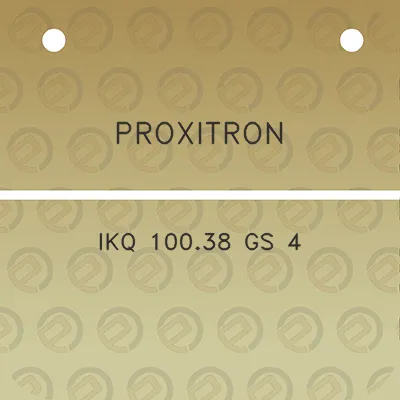 proxitron-ikq-10038-gs-4